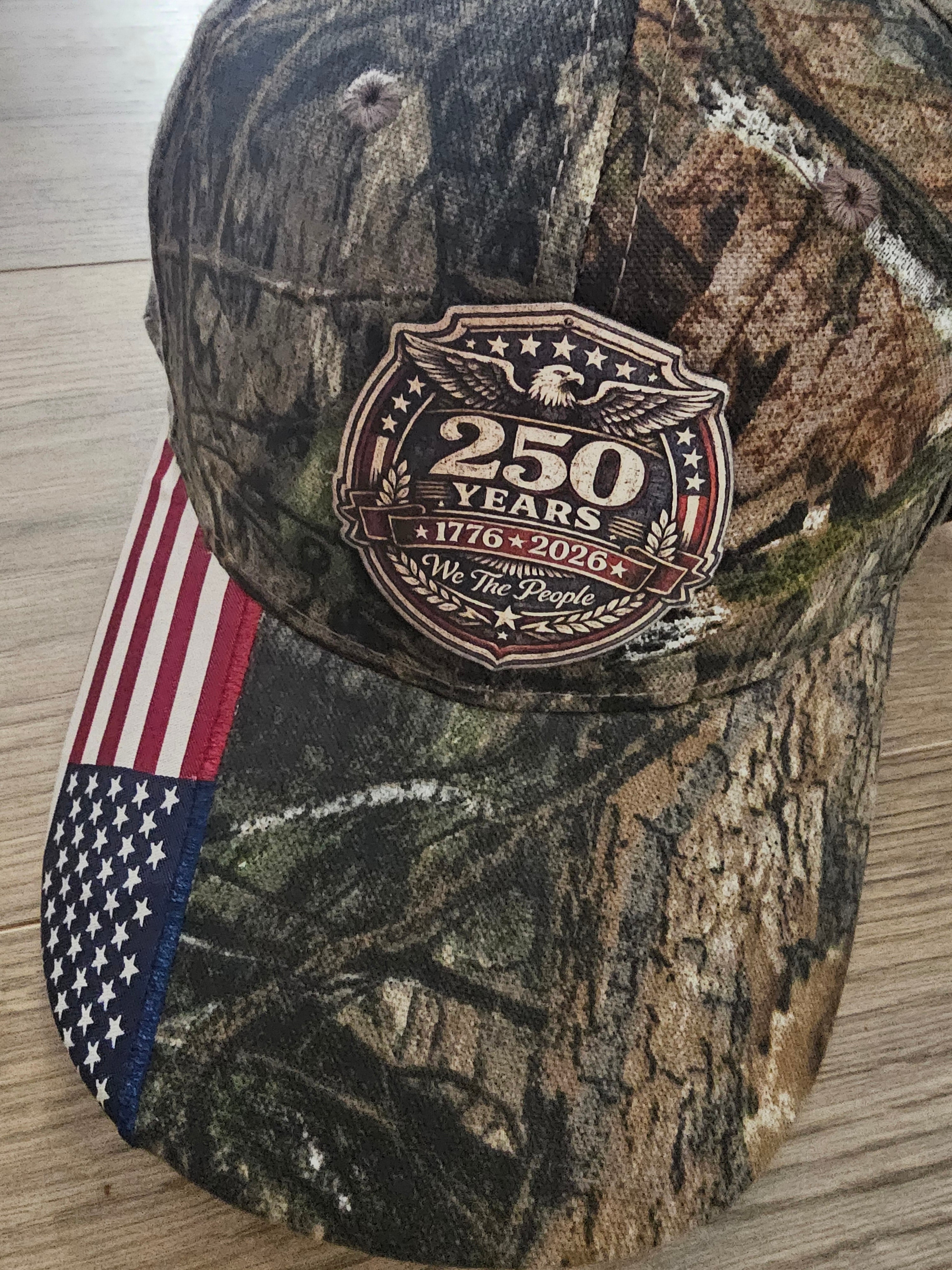 We the People – 250 Years Patriotic Hat - Camo