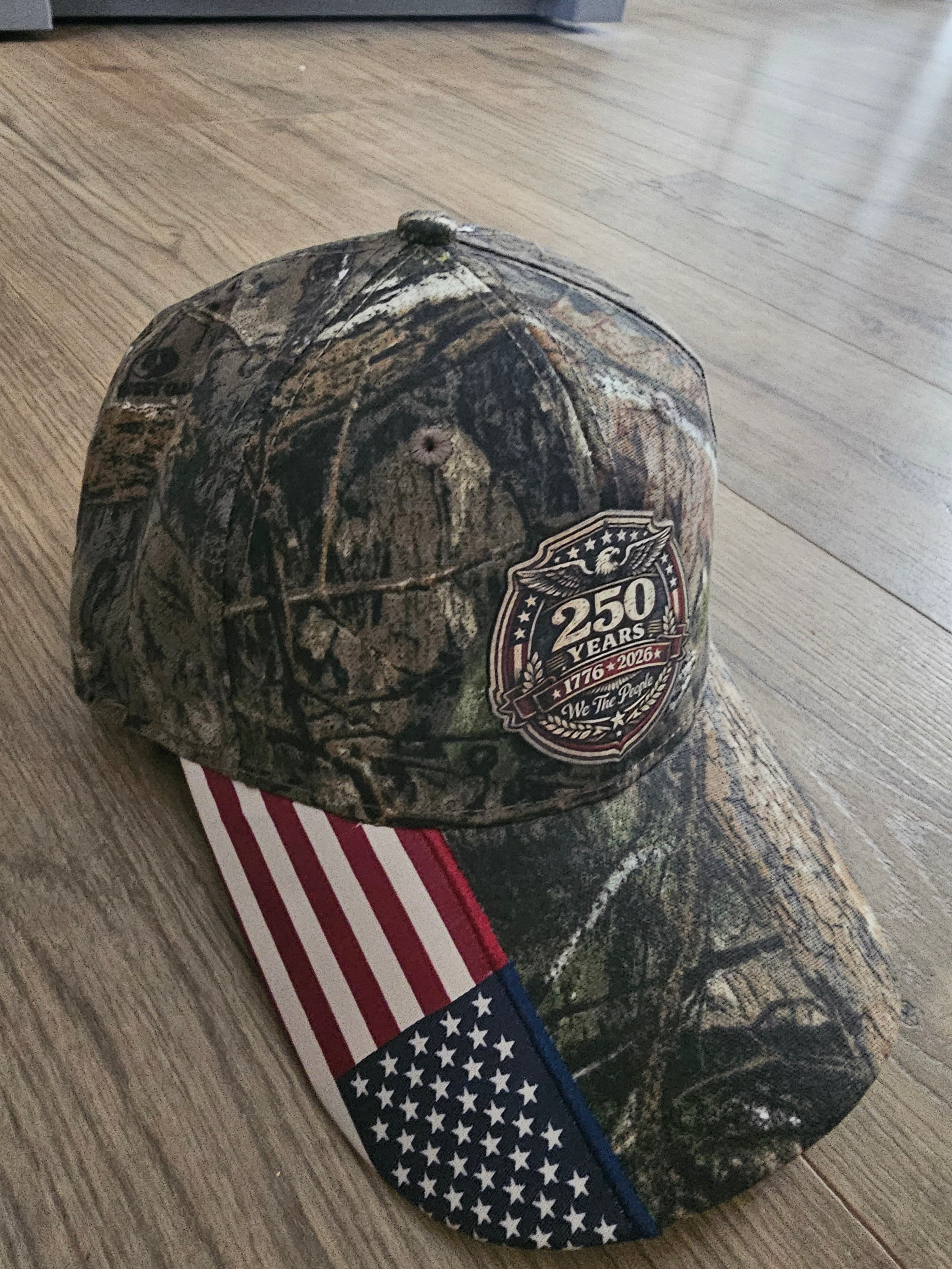 We the People – 250 Years Patriotic Hat - Camo