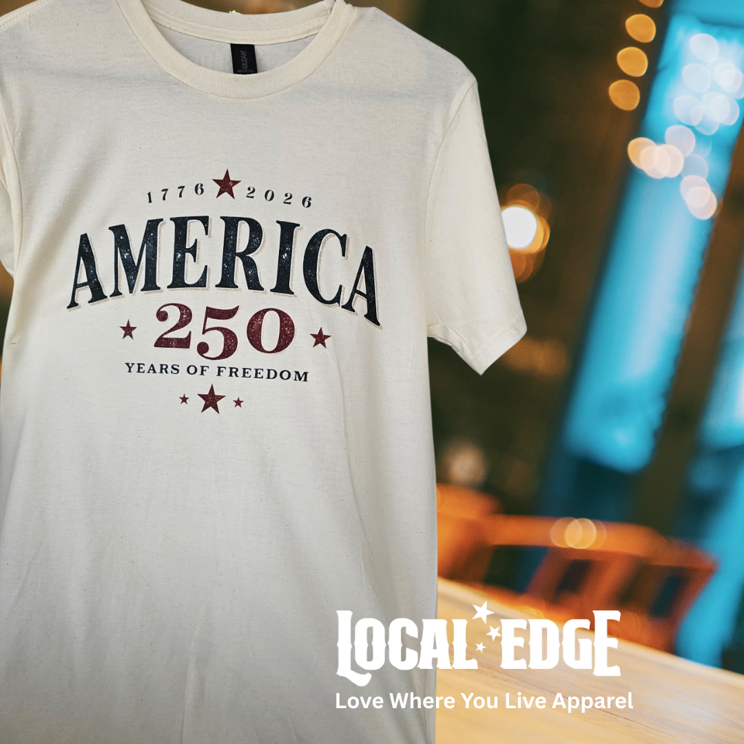 250 Years of Freedom Collection – Limited Edition Patriotic - Natural Tee