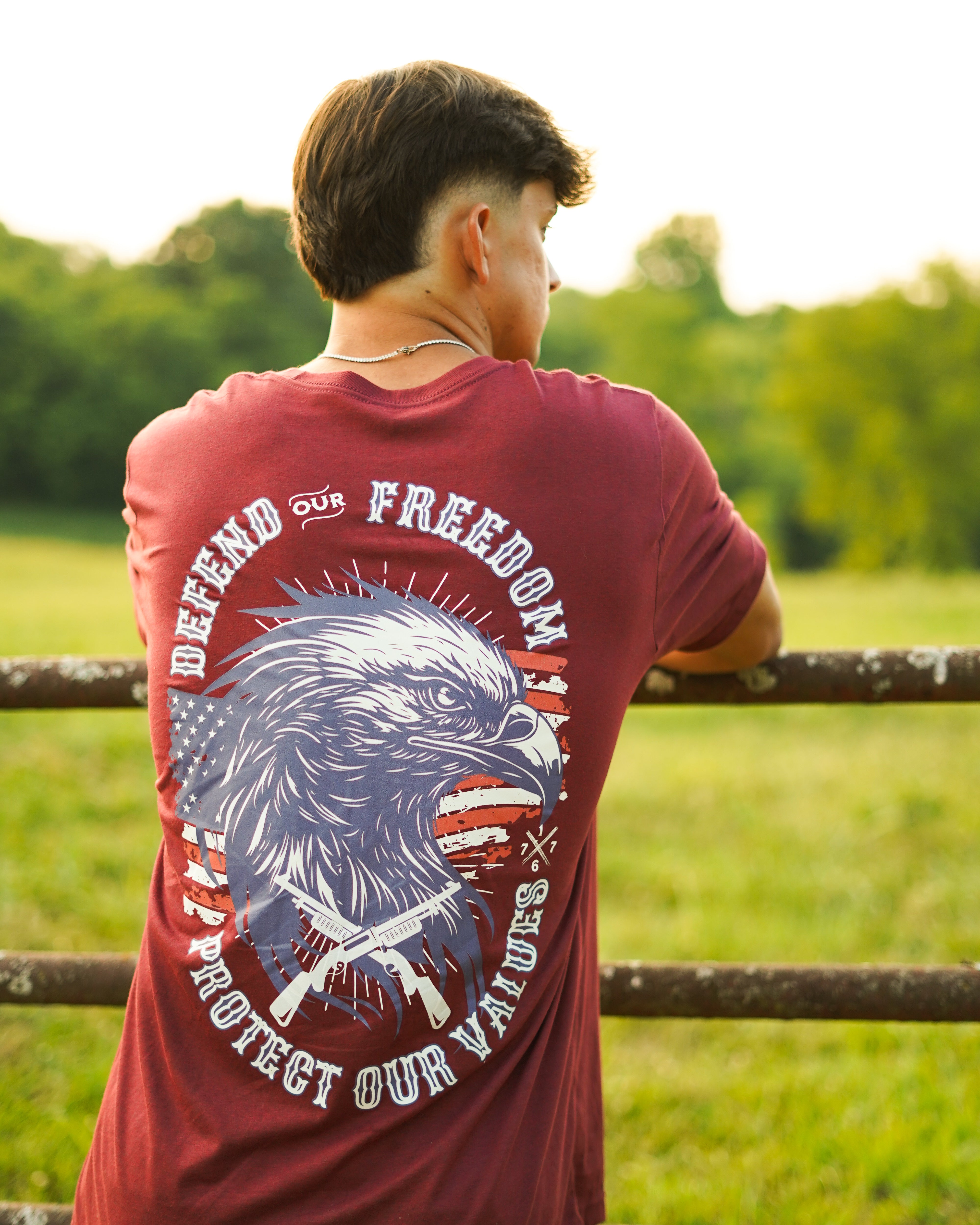 Defend and Protect - Heather Cardinal Tee