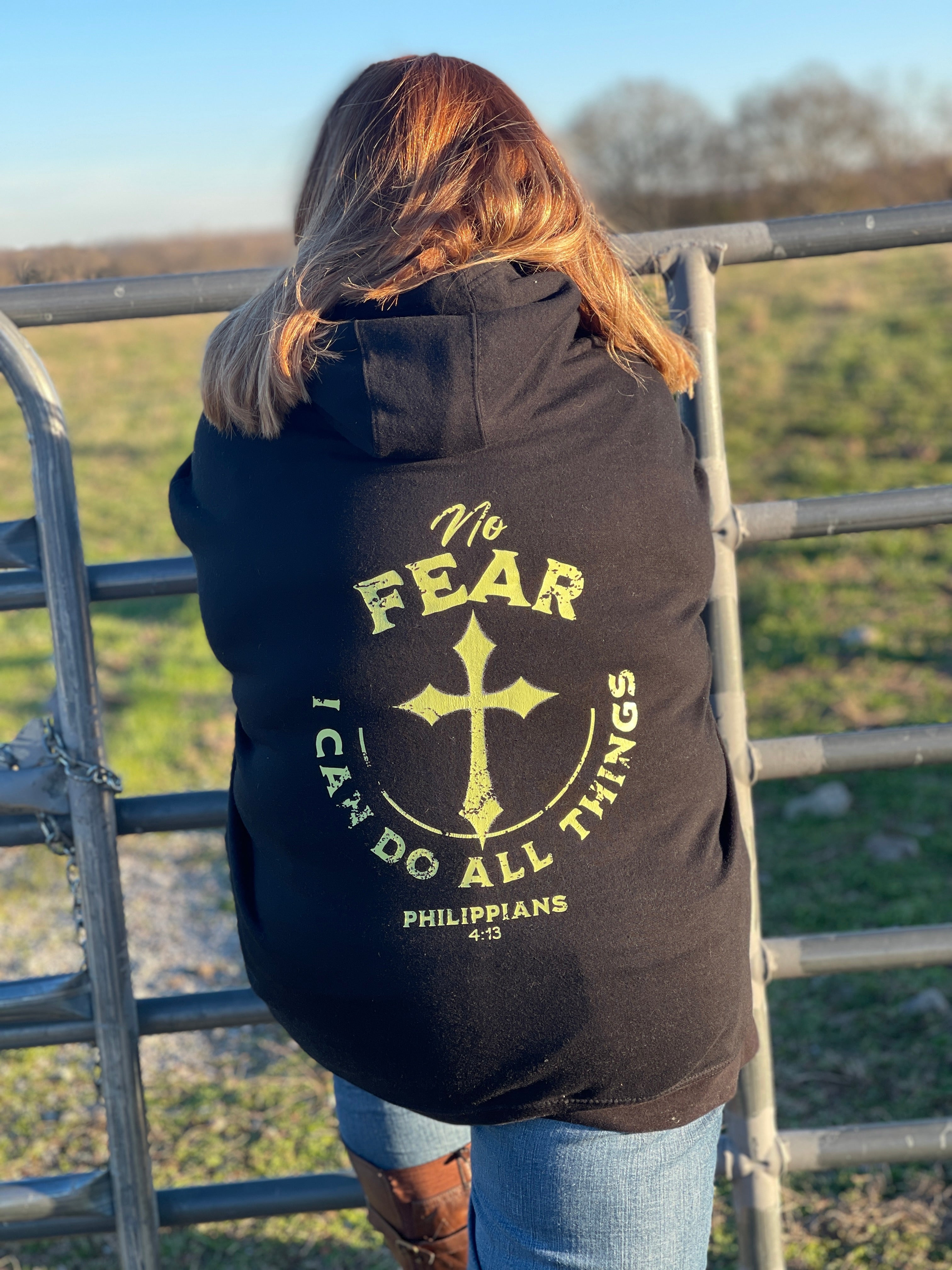 No fear hoodie online