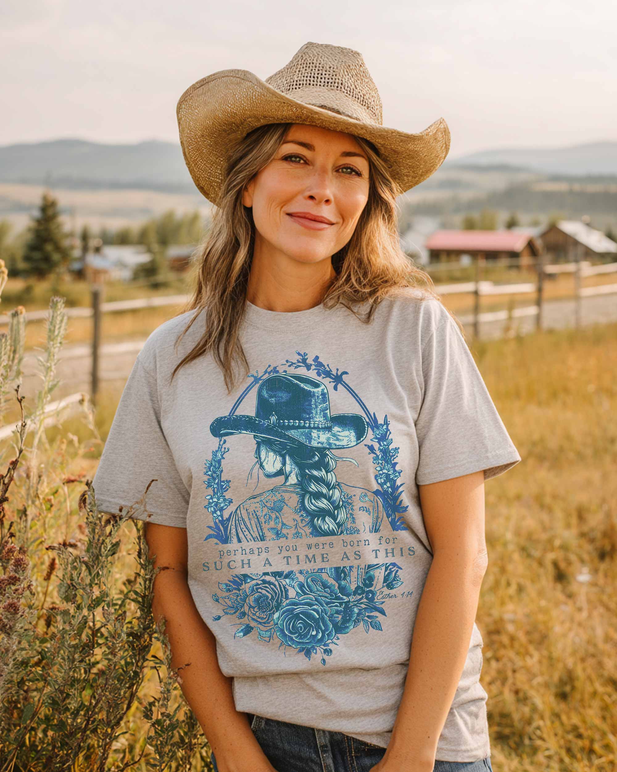 Such a Time as This- Heather Grey Tee